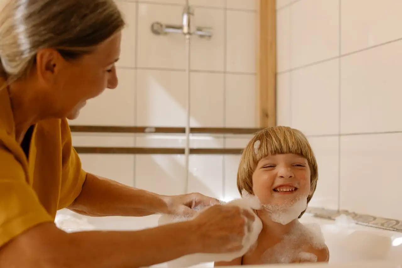 Kids' shampoo, gentle hair care