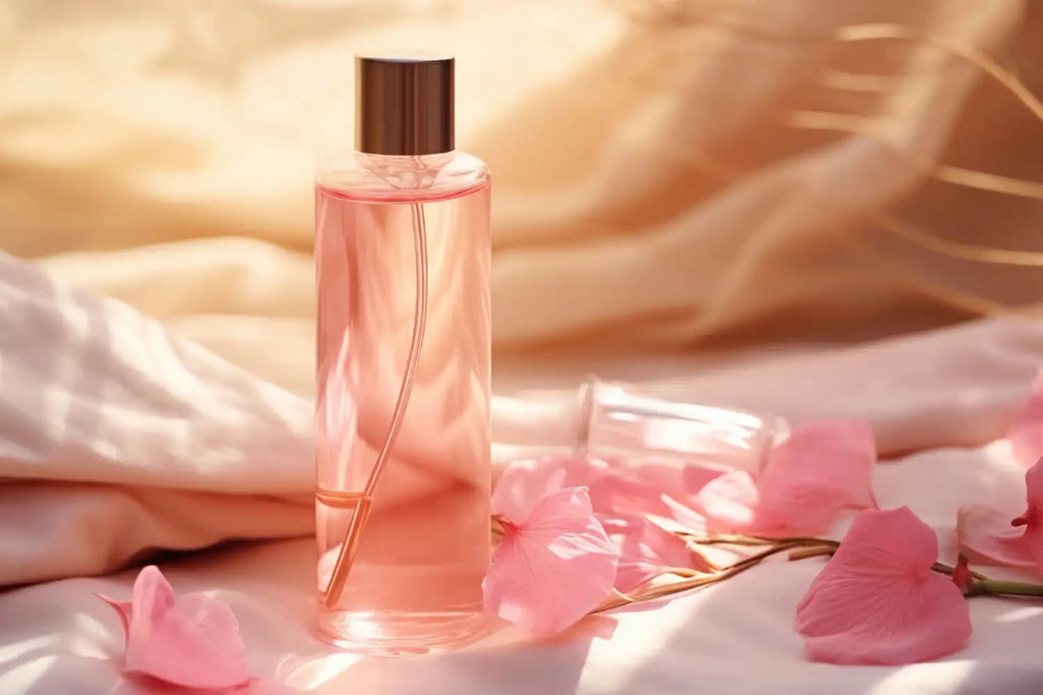 Fine fragrance in a glass flacon